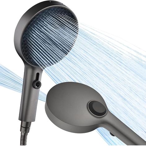 XXL Shower Head High Pressure Jet Wash, 130 mm Large Diameter (1/5)
