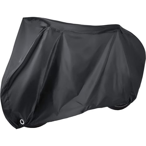 Fahrradabdeckung, 200 x 110 x 70 cm, Fahrradgarage mit abschließbaren Löchern, hochwertiges Oxford-Gewebe, wasserdichter Schutz vor Staub, Regen, Schnee und UV-Strahlung. (1/5)