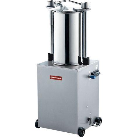 Poussoir hydraulique vertical en inox - 25 litres - Diamond