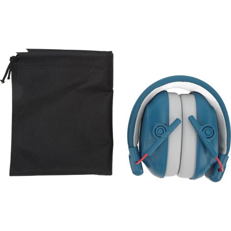 Noise Cancelling Earmuffs 25DB Sound Reduction Foldable Headphone for Shooting Hearing Protection 911 Blue