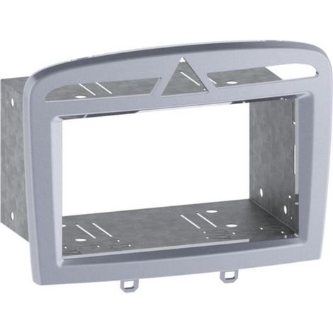 Kit Support Autoradio KA437C1 compatible avec Peugeot 308 308CC 408 RCZ - Argent