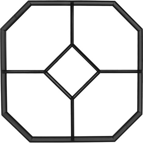 Moule hexagonal en béton pour pavés de jardin, moule à ciment DIY pour allées, terrasse et patio, fabrication de briques décoratives en extérieur (1/5)