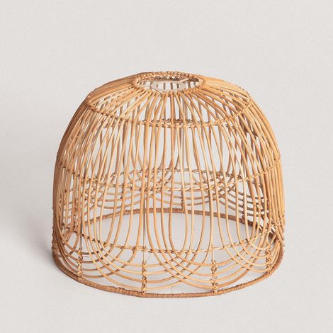 Paralume Lampada Sospensione Rattan Anipe ILUZZIA Naturale (1/4)