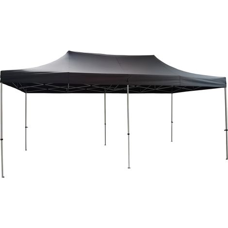 TrendLine Faltpavillon 300 x 600 cm inkl. Tragetasche anthrazit Pavillon