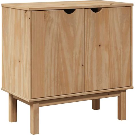 Mobile da Corridoio OTTA 45x39x57 cm in Legno Massello di Pino vidaXL