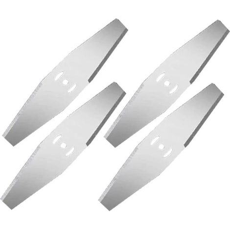 Remplacement des Têtes de Lame de Coupe-Herbe Tondeuse à Gazon Lames de Débroussailleuse Têtes de Lame De Désherbant(Blade x 4) (1/5)