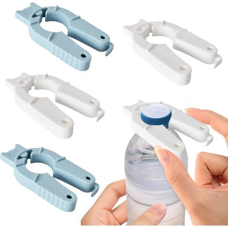 Set mit 4 3-in-1-Flaschenöffnern, einfacher Flaschenöffner für Senioren. (1/5)
