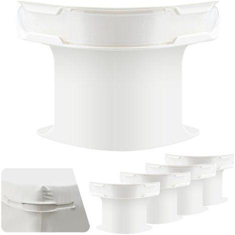 4Pcs Supports D'Angle Pour Draps De Lit Très Résistants Supports De Coin De Drap Amovibles Pour Garder Les Draps Pour Les Protège Matelas, Les Couvertures Et La Literie (1/5)