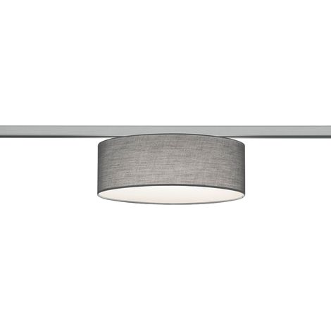 Plafonnier 2xe27 max 25w 30 cm tissu gris - trio - duoline 50215949 50215949 50215949 50215949 50215949 50215949 50215949 50215949 (1/3)