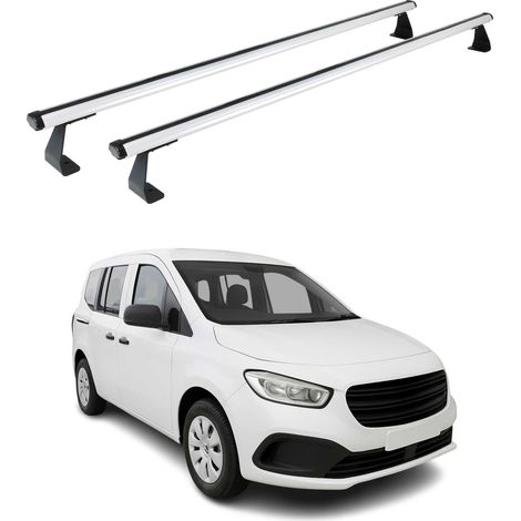 OMAC Barres de toit Heavy Duty compatibles avec Mercedes Citan W420 2021-2026 – 2 barres – Aluminium Argent (1/4)