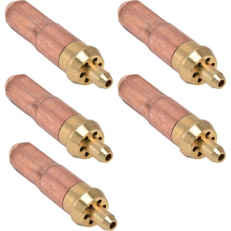 5 buses de chalumeau découpe propane G01-300 n°3, embouts consommables forme prune, accessoires remplacement, anneau (1/5)
