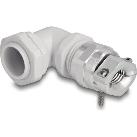 DeLOCK Delock Kabelverschraubung mit Zugentlastung und Biegeschutz 90° g (60598)