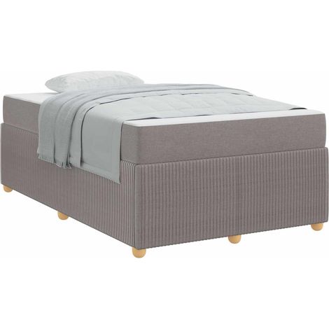 Maison Exclusive - Struttura del letto con materasso Talpa 120 x 200 cm Tessuto