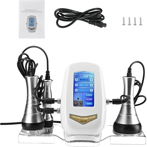 Brûleur de graisse ultrasonique 3-en-1 40K, brûleur de graisse ultrasonique à radiofréquence, appareil ultrasonique haute fréquence, appareil ultrasonique haut de gamme pour la cuisine à domicile