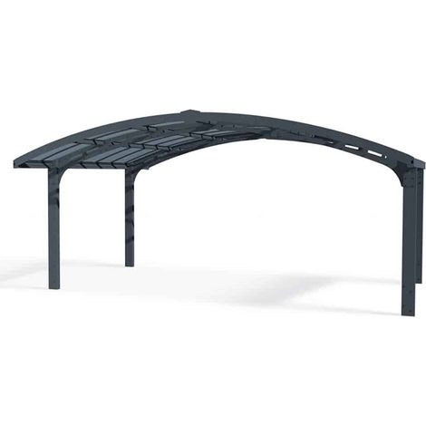 Carport Arizona Breeze Double Wings and Arch - Polycarbonate - L495 x W578 x H273.5 cm