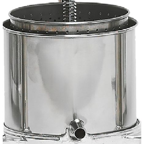 Pavi ricambio raccoglitore per torchietto 3 lt in acciaio inox (1/2)