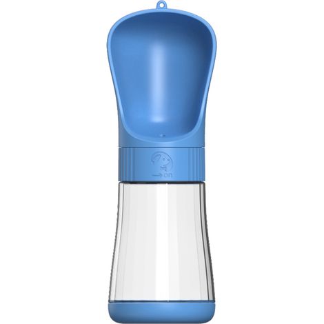 Bouteille d'eau portable pour animaux de compagnie, gamelle d'eau pour animaux de compagnie, distributeur d'eau rotatif anti-fuite pour chiens (1/5)