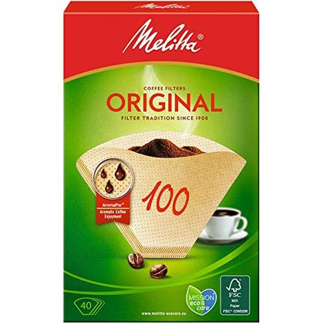 Melitta Filtro per Caffè 100 Pacchetto di 40 Filtri (1/3)