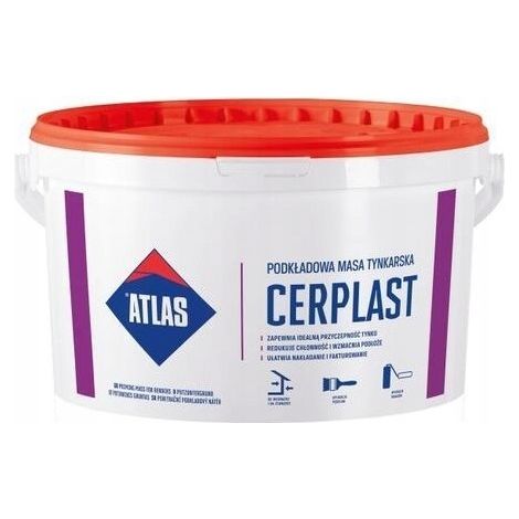 Revestimiento base de yeso blanco Cerplast 5 kg