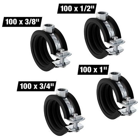 Fischer Pack promo colliers de serrage M8 - 3/8 - 1, 400 pièces (1/5)