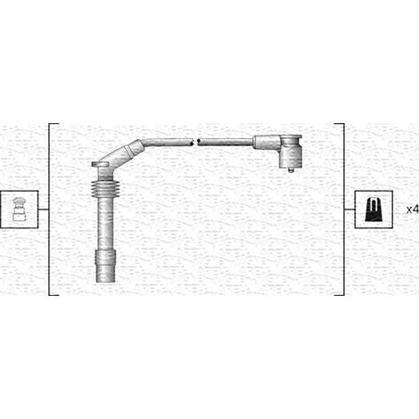 Kit de câbles d'allumage Magneti Marelli 941318111159 OPEL 12 82 163 12 82 164