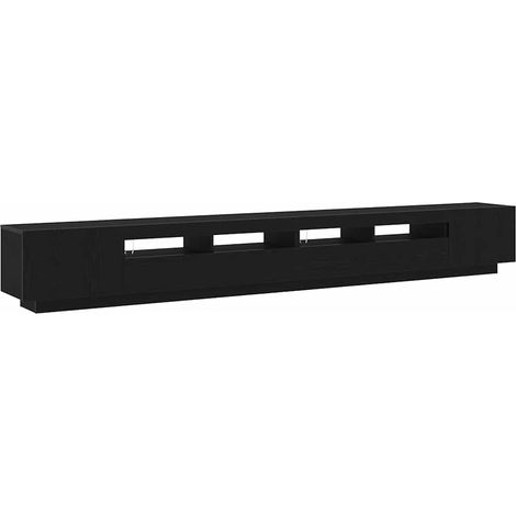 Maison Exclusive - Set mobile TV 3 pcs Nero 300 x 35 x 40 cm Legno multistrato (1/5)