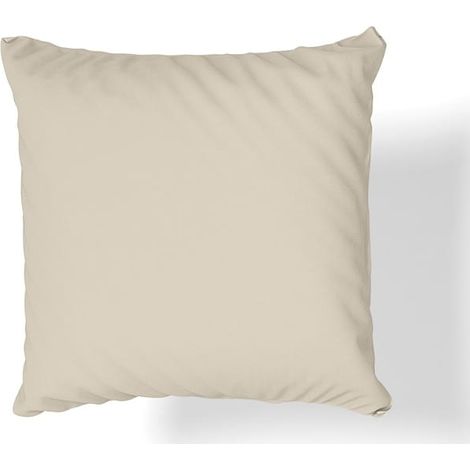 Taie d'oreiller en jersey 40x40 beige clair