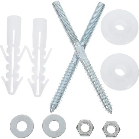 Kit d'installation pour accessoires de salle de bain avec vis de fixation pour lavabo et vis de montage robuste pour lavabo (1/5)