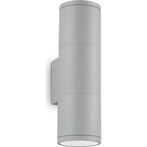 LAMPADA DA PARETE GUN AP2 SMALL GRIGIO (1/2)