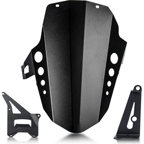 Garde-boue Arrière de Moto Protection contre les Éclaboussures d'Eau et de Boue Déflecteur en Alliage d'Aluminium avec Supports de Montage Compatible avec X-ADV 750 Forza 750 NC 750 (1/5)
