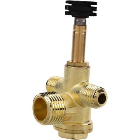 Vanne d'essai 4 Compresseur d'air Accessoires Clapet anti-retour Embouts Pneumatiques Valve de sécurité Pièces rechange -