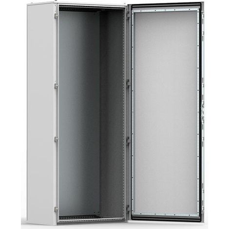 [JAMAIS UTILISE] Armoire Électrique au Sol en Acier NVENT HOFFMAN 1 Porte Simple 1600x800x300mm Gris - MKS16083R5
