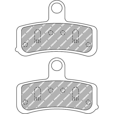 Plaquette Ferodo Métal Fritté - Sinter Grip Road - R90 (1/2)
