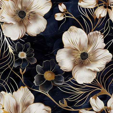 Tela decorativa para exteriores Oxford - Motiv Blumen I DX5637 (1/5)