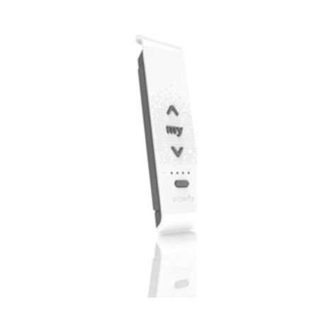 Somfy – Télécommande bi-protocole 5 canaux – Compatible RTS et io – Alimentation batterie CR2430 – Température d'utilisation 0° à +48°C (1/4)