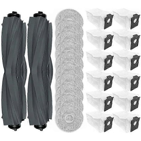 Mova E40 Ultra Wischmopp-Ersatzteilset: Hauptbürste, Filter, Staubbeutel und Tuch. (1/5)