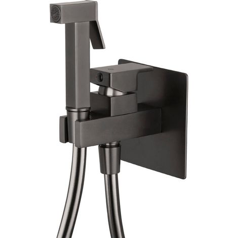 Orion series tap for built-in bidet titanium (1/5)