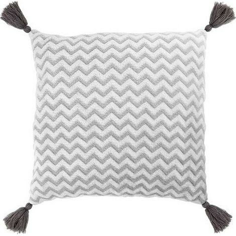 Cojín Zig-zag (40 X 40 cm) 119635 Rosa 8422259621898 S1123283 BigBuy Home (1/3)
