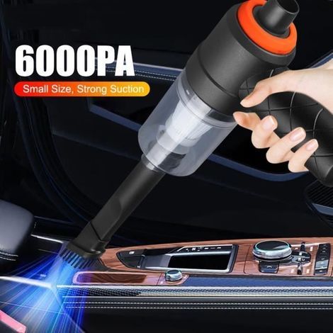 Leistungsstarker kabelloser Autostaubsauger mit 6000 Pa (1/4)