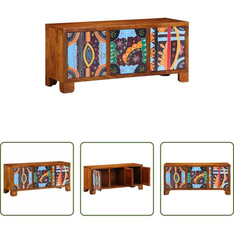 vidaXL Bois d'acacia -  Banc à chaussures avec stockage Marron miel 100 x 35 x 45 cm (1/5)