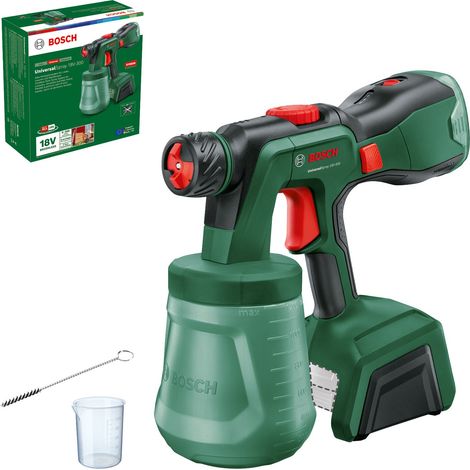 Bosch Paint Spray System Universal Spray 18V-300 Body 0603208100 + Accessories