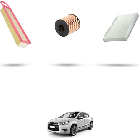 Kit tagliando 3 filtri compatibile con Citroen Ds4 1.6 VTI 88kw dal 2011 (1/5)