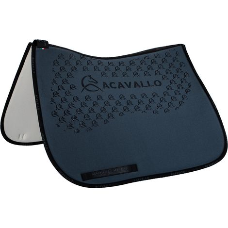 ACAVALLO Sottosella SMOKE DORE/WHITE DS CW-CS elastan bamboo grip silicone (1/3)