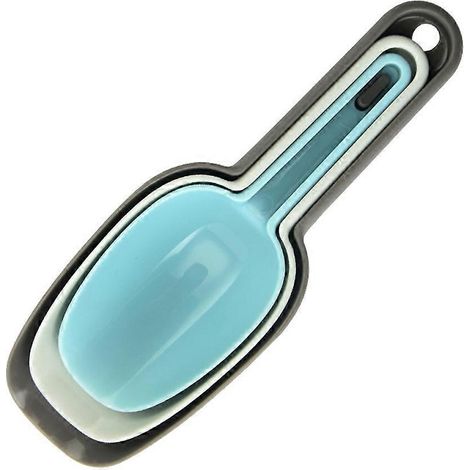 Cuillère multifonction pour la cuisine, la glace, le riz, les aliments secs, les bonbons, les grains de café et les aliments pour animaux. (1/5)