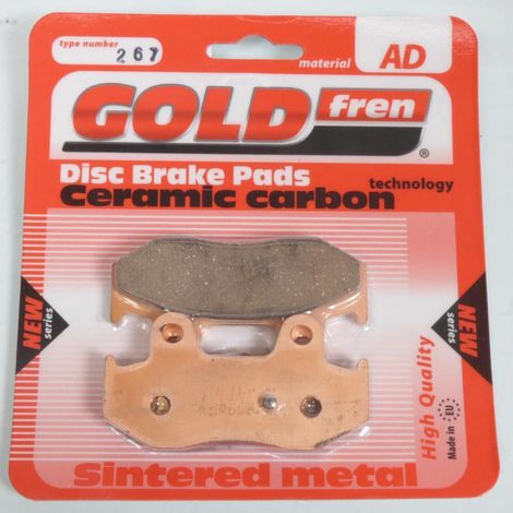bremsbelag gold fren für roller piaggio 125 medley abs 2016 bis (1/2)