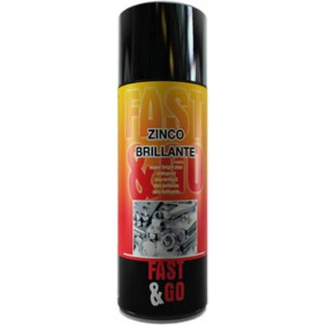 12 x FASTGO ZINCO BRILLANTE 400 ML