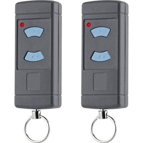 Ersatz-Fernbedienung für Garagentore – HSE2-868 HSM4-868 HS4-868 868 MHz Handsender, blaue Taste, kompatibel mit dem GARADOR Promatic Garagentoröffner (2er-Pack)