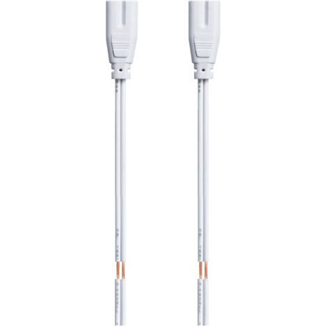 10pcs carré 15cm connexion T5 T8 LED lumière du jour câble d'alimentation 8,5 mm Distance du trou (1/5)