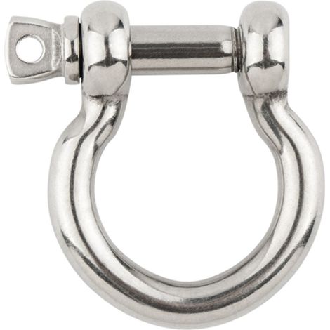 Manille avec goupille - Inox A4 M6 - Ø10 - Boite de 10