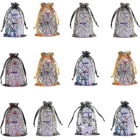 100 sachets en organza pour la décoration d'Halloween (1/3)